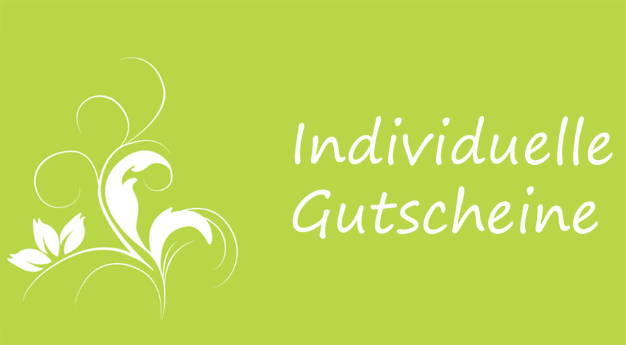 Individuelle Gutscheine